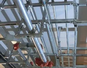 六盘水成品支架分享抗震支吊架的施工管理要点