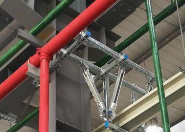 六盘水该抗震支架的整体式支吊架结构协调性好